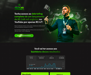 Site YouTube Orgânico