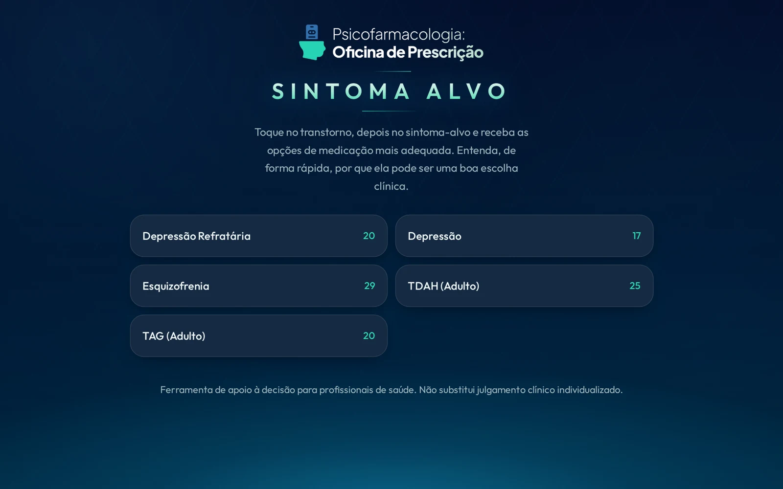 Projeto Sintoma Alvo